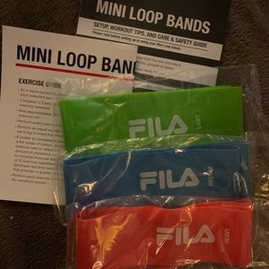 NIB FILA mini loop bands